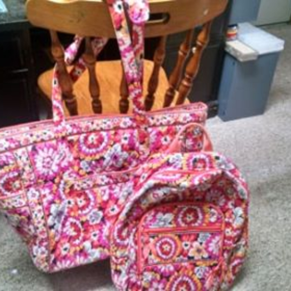 Vera Bradley Pixie bloom set